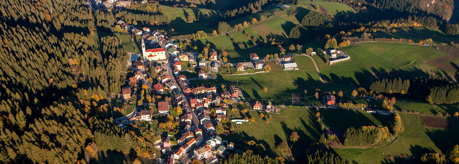 Aerial view of Mezzaselva