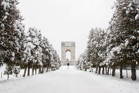The military shrine of Asiago