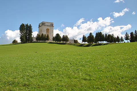 The military shrine of Asiago