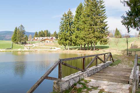 Lake of Lumera in Asiago