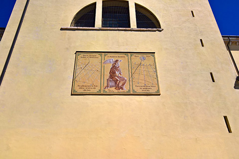 Sundial of the Duomo of Asiago